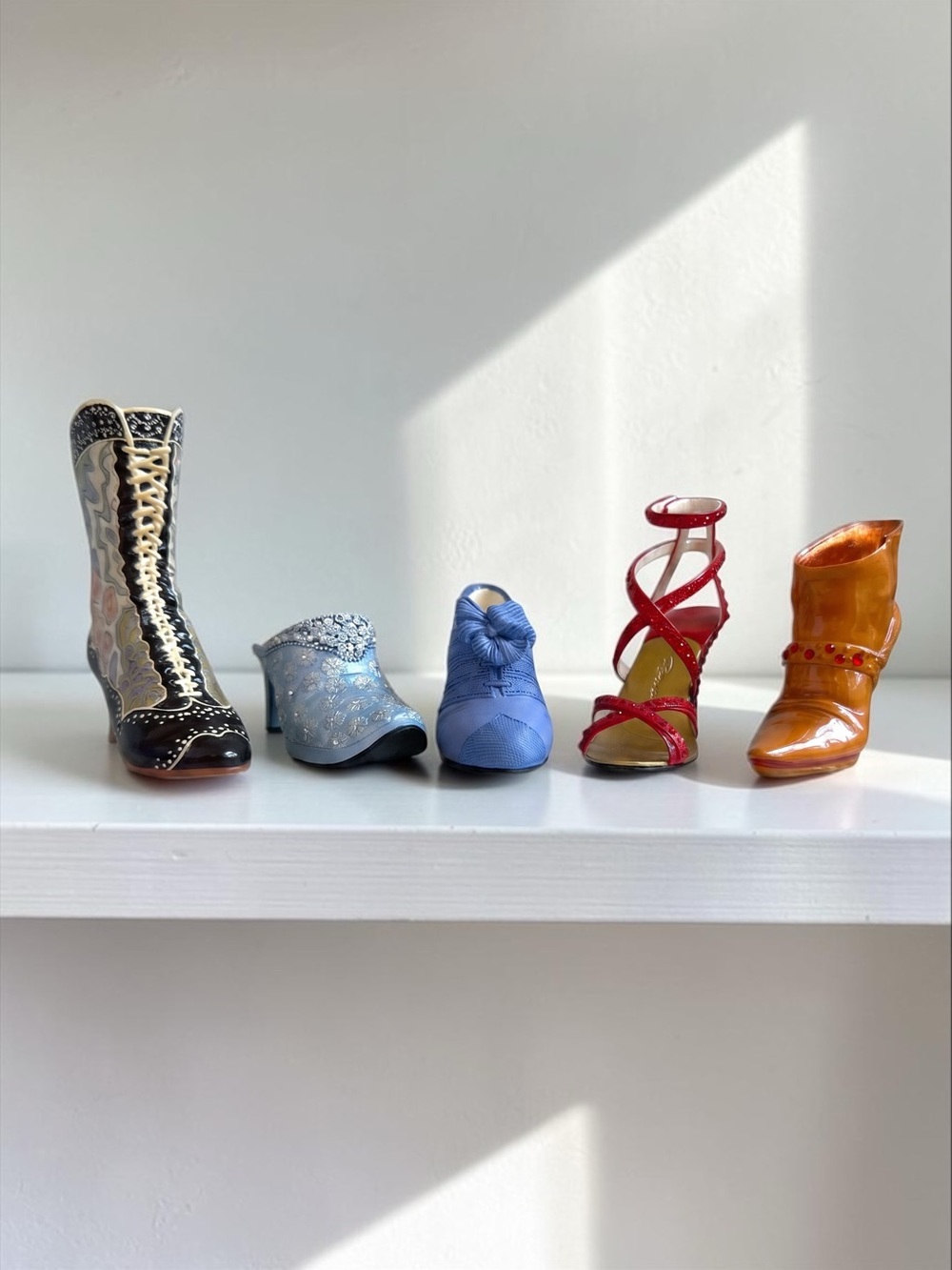 Just the Right Shoe by Raine - Lot of 5 Retired Collectible Shoe Figurines